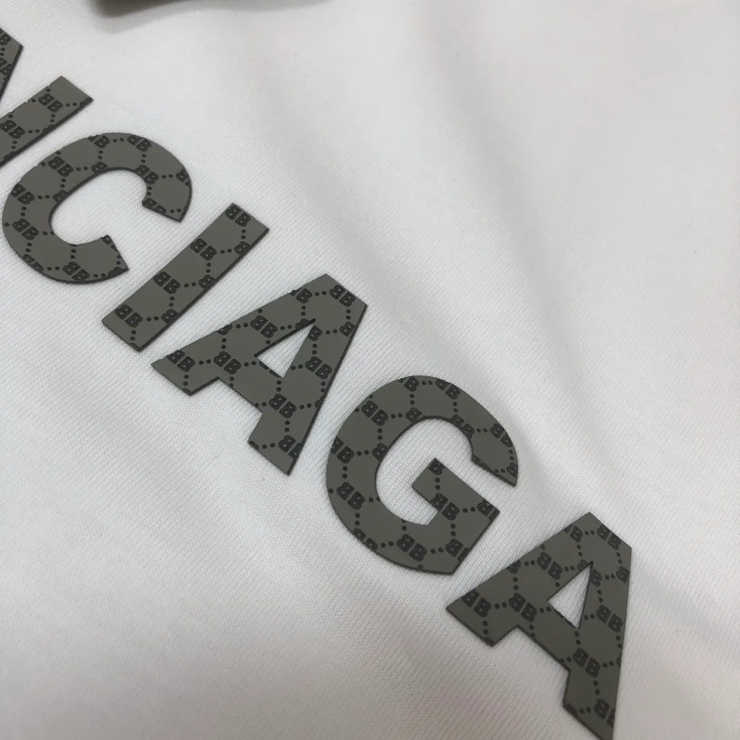 S💫BALEN*CIAGA 2026 New Arrival T ！270 ， ， ， ！ logo ！ Breathable！ ， Premium ， Versatile ！ ：Black White Size：M-XXXL